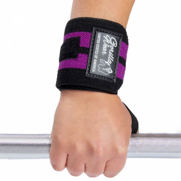 Кистевые бинты Gorilla Wear Women's Wrist Wraps Black/Purple 99804907_image_6