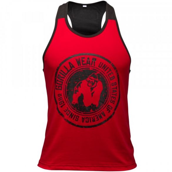 Майка Gorilla Wear Roswell Tank Top Red / Black 90118509_image_1