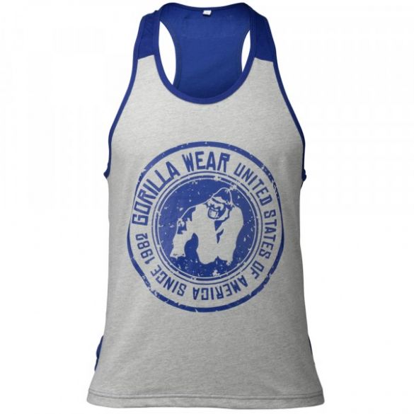 Майка Gorilla Wear Roswell Tank Top Gray / Navy 90118930_image_1