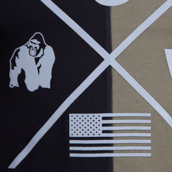 Майка Gorilla Wear Sterling Stringer Tank Top Black / Army Green 90123409_image_3