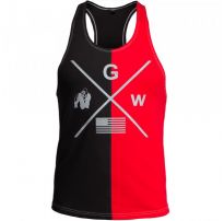 Майка Gorilla Wear Sterling Stringer Tank Top Black/Red 90123905_image_3