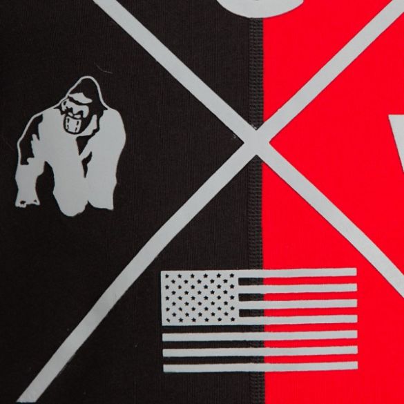 Майка Gorilla Wear Sterling Stringer Tank Top Black / Red 90123905_image_3