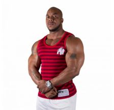 Майка Gorilla Wear Stripe Stretch Tank Top Red 90405500