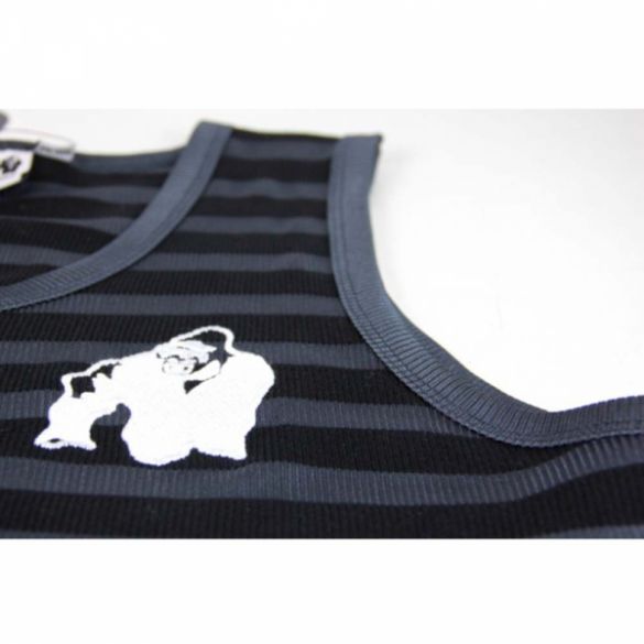 Майка Gorilla Wear Stripe Stretch Tank Top Black 90405900_image_3