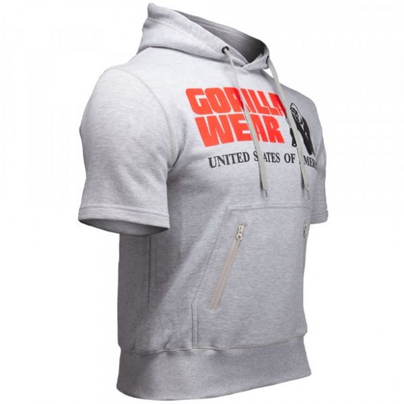 Свитшот Gorilla Wear Boston Short Sleeve Hoodie Gray 90701800_image_2