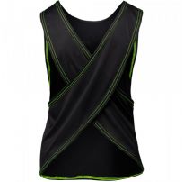 Майка Gorilla Wear Odessa Cross Back Tank Top Black / Neon Lime 91103904_image_2