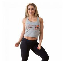 Майка Gorilla Wear Oakland Crop Tank Top Gray 91105825