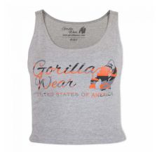 Майка Gorilla Wear Oakland Crop Tank Top Gray 91105825