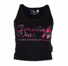 Майка Gorilla Wear Oakland Crop Tank Top Black / Pink 91105906