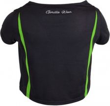 Топ Gorilla Wear Columbia Crop Top Black / Lime Neon 91501904
