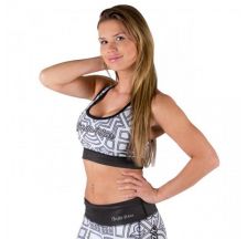 Топ Gorilla Wear Pueblo Sport Bra Black / White 91509901