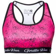 Топ Gorilla Wear Hanna Sports Bra Black / Pink 91514960