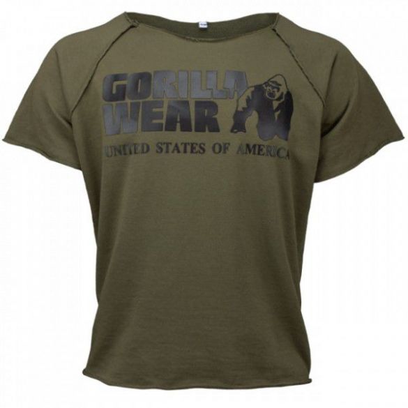 Футболка Gorilla Wear Classic Work Out Top Army Green 90107400_image_1