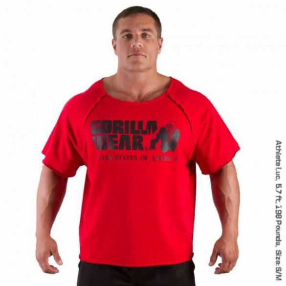 Футболка Gorilla Wear Classic Work Out Top Red 90107500_image_2