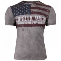 Футболка Gorilla Wear Gorilla Wear USA Flag Tee Gray 90505800_image_3
