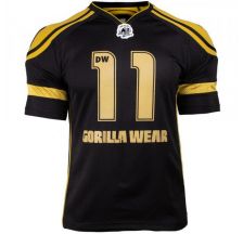 Футболка Gorilla Wear GW Athlete T-Shirt Dennis Wolf Black / Gold 90508922