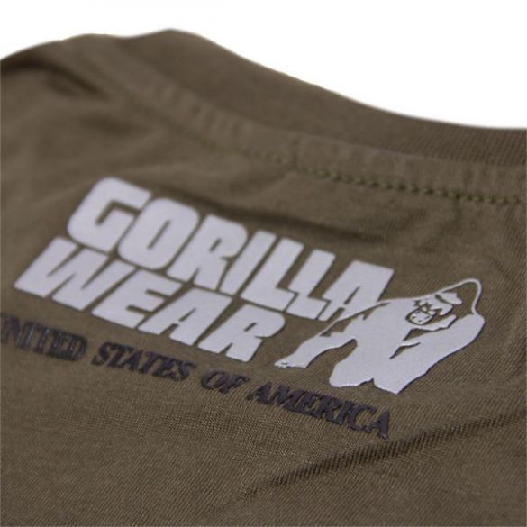 Футболка Gorilla Wear Dakota Sleeveless T-shirt Army Green 90514409_image_4