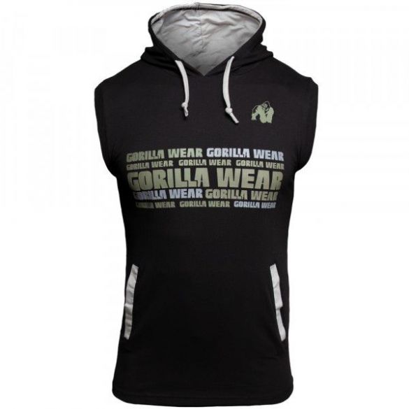 Футболка Gorilla Wear Melbourne Hooded T-shirt Black 90516900_image_1