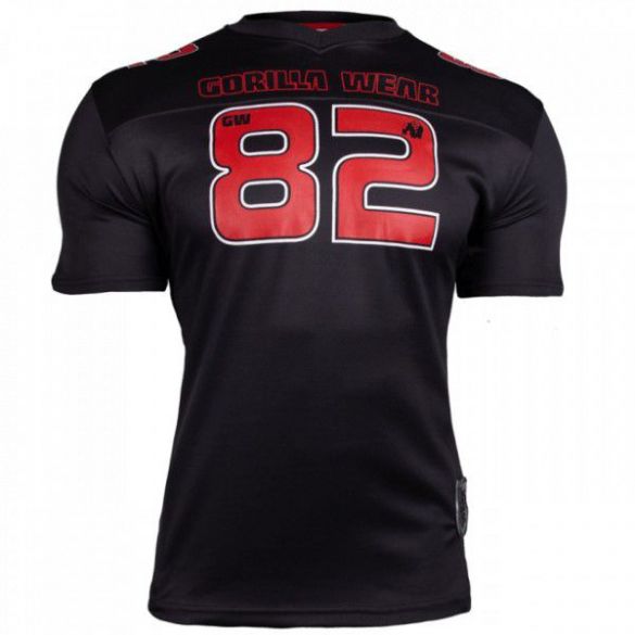 Футболка Gorilla Wear Fresno T-shirt Black/Red 90517950_image_1