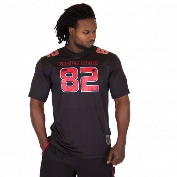 Футболка Gorilla Wear Fresno T-shirt Black / Red 90517950_image_3