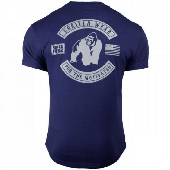 Футболка Gorilla Wear Detroit T-shirt Navy 90529300_image_3