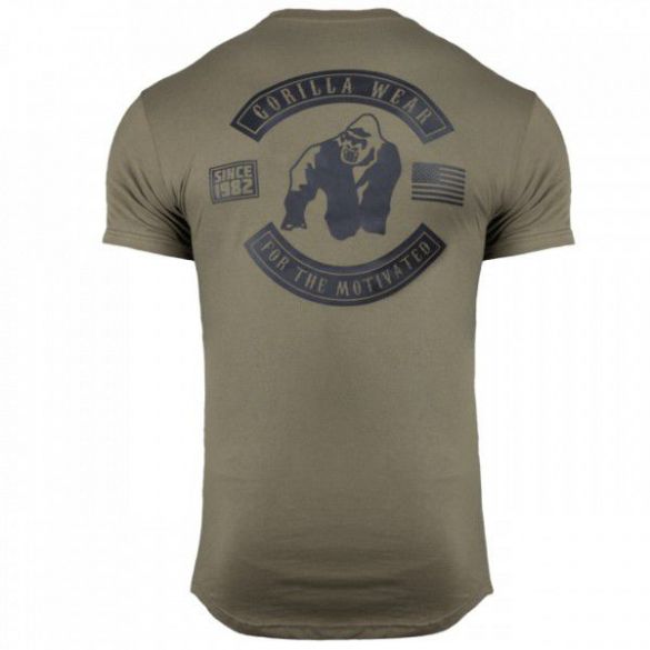 Футболка Gorilla Wear Detroit T-shirt Army Green 90529400_image_3