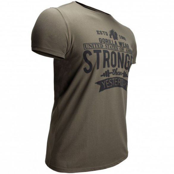 Футболка Gorilla Wear Hobbs T-shirt Army Green 90533409_image_2