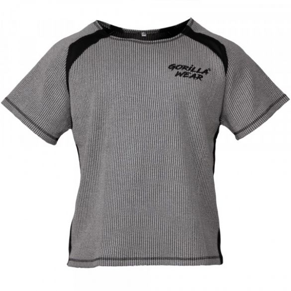 Футболка Gorilla Wear Augustine Old School Work Out Top Gray 90541800_image_1