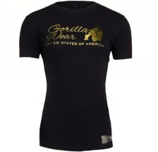 Футболка Gorilla Wear Luka T-shirt Black / Gold 91505922