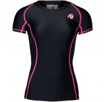 Футболка Gorilla Wear Carlin Compression Short Sleeve Top Black / Pink 91510906_image_2