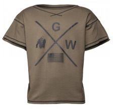 Футболка Gorilla Wear Sheldon Work Out Top Army Green 90542409
