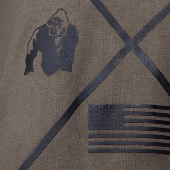 Футболка Gorilla Wear Sheldon Work Out Top Army Green 90542409_image_3