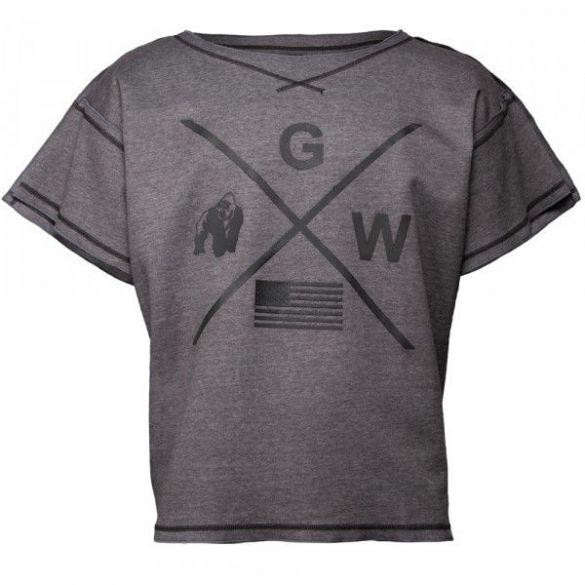 Футболка Gorilla Wear Sheldon Work Out Top Gray 90542800_image_1