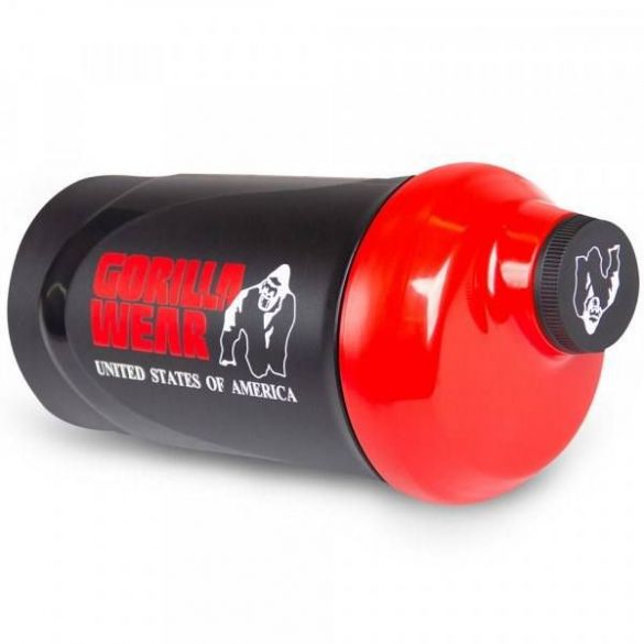 Шейкер Gorilla Wear Gorilla Wear 600ML Black/Red 99118900_image_3