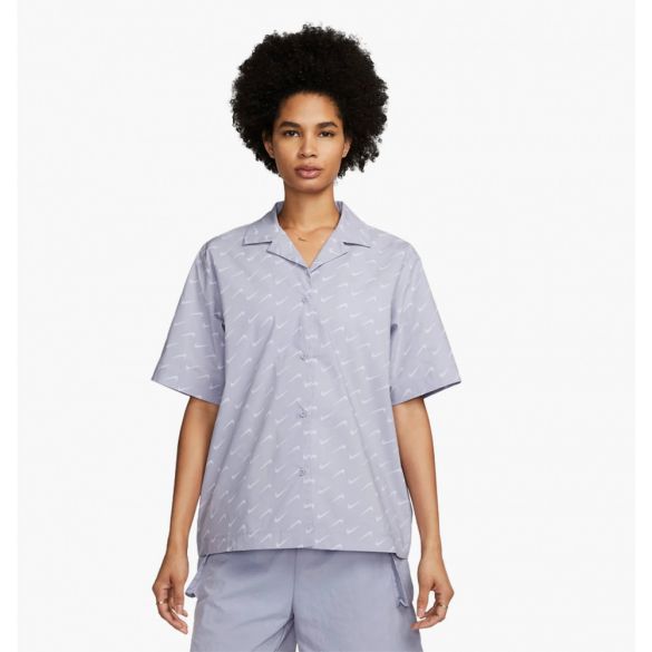 Сорочка жіноча Nike Sportswear Everyday Modern Woven Short-Sleeve Top DV7930-519_image_1