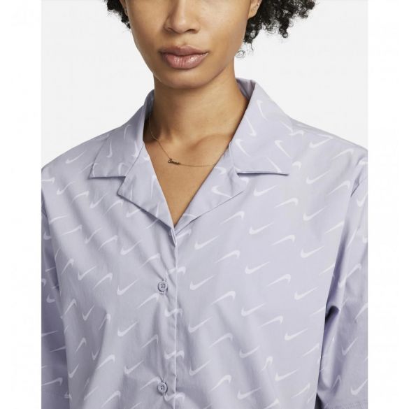 Сорочка жіноча Nike Sportswear Everyday Modern Woven Short-Sleeve Top DV7930-519_image_3