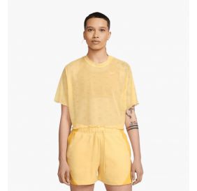 Футболка жіноча Nike Nsw Air Aop Mesh Crop Top DV8245-795