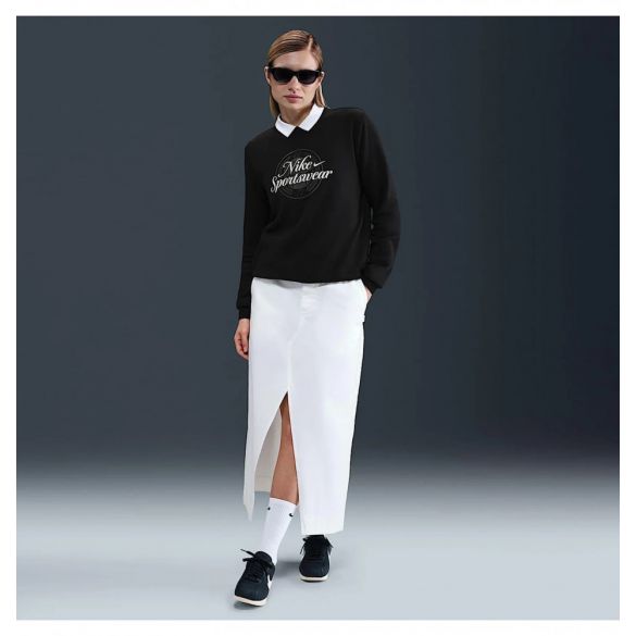 Світшот жіночий Nike Sportswear Club Fleece Graphic Crew HV2342-010_image_3