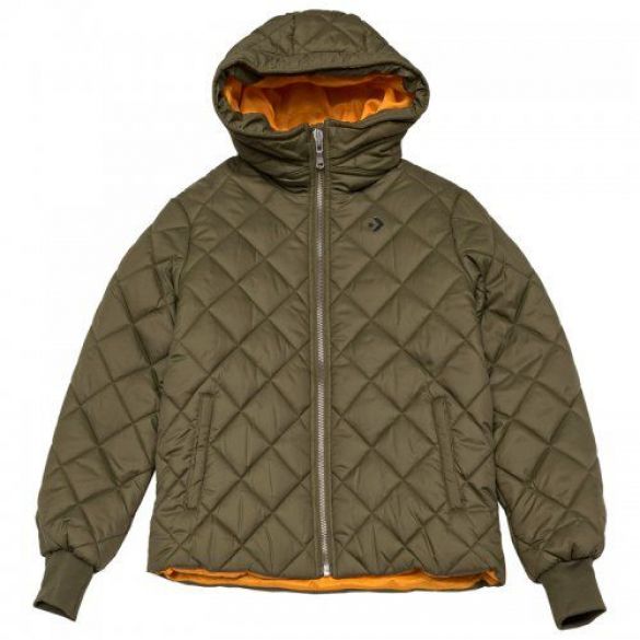Женская куртка Converse Quilted Poly Puffer Med Olive 10006836-348_image_1