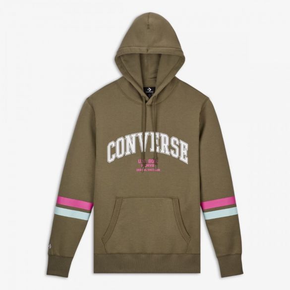 Толстовка Converse Collegiate Text Po Hoodie Field Surplus 10017323-322_image_1