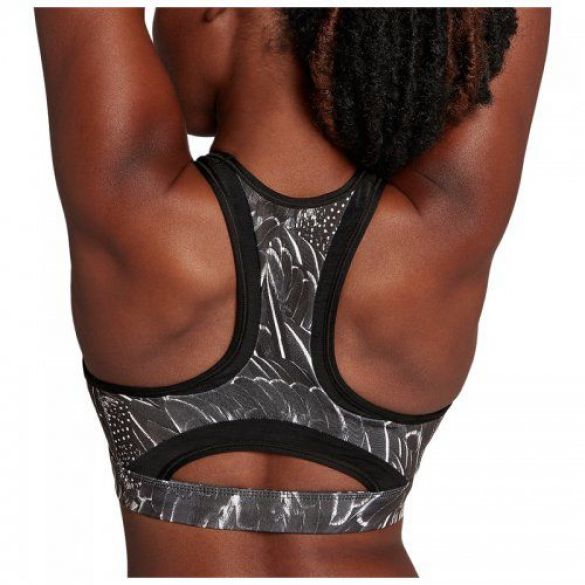 Женский спортивный бра-топ Nike Swoosh Feather Curve Bra 928887-027