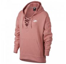 Женская толстовка Nike W Nsw Club Hoodie Laceup 929531-685