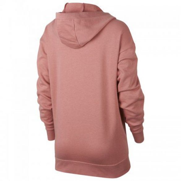 Женская толстовка Nike W Nsw Club Hoodie Laceup 929531-685_image_2