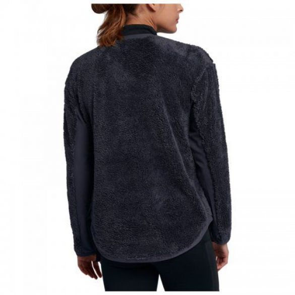 Женская толстовка Nike W NK LS Shrpa Top Wrap 929839-081_image_3