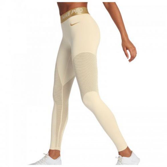 Женские лосины Nike W Np Wm Tight 7/8 Champagne AO9228-258_image_2