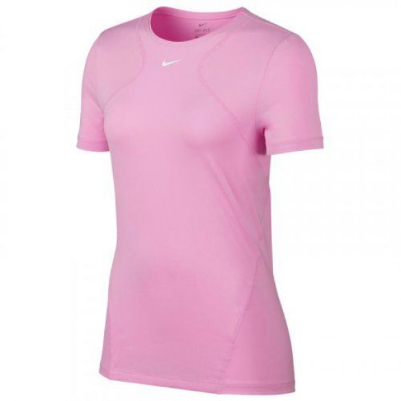 Женская футболка Nike Pro All Over Mesh AO9951-629_image_1