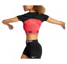 Жіноча футболка Nike W Np Sprt Dstrt Top Ss AQ0065-850