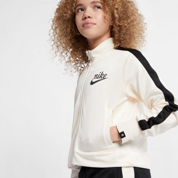 Толстовка NIKE G NSW ICON JKT FLC AQ8857-110_image_3