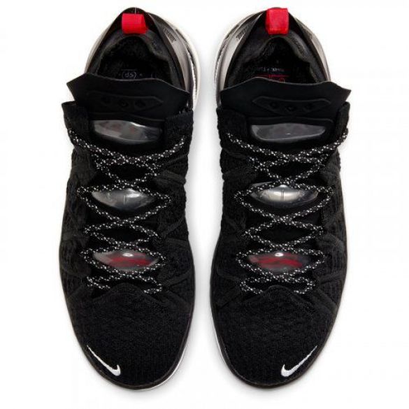 Мужские кроссовки Nike LeBron 18 Black White University CQ9283-001_image_3