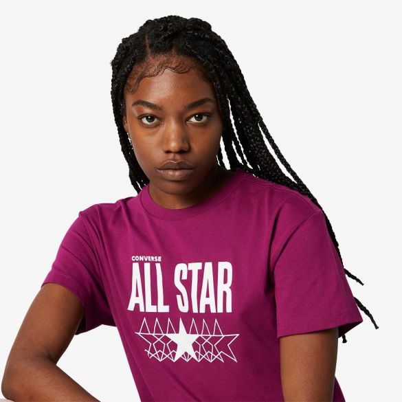 Женская футболка Converse All Star Relaxed 10018421-507_image_3